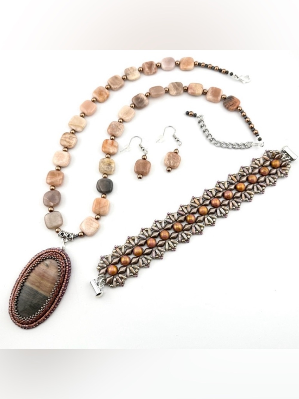 Handmade Beaded Jewelry Set